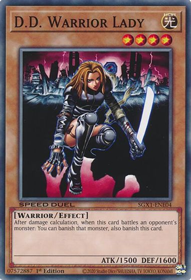 DD Warrior Lady #SGX1-ENE04