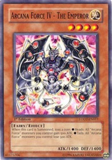 Arcana Force IV The Emperor