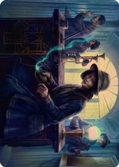 Wiretapping Art Card #15