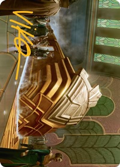Capenna Express Art Card Gold Stamped Signature #20