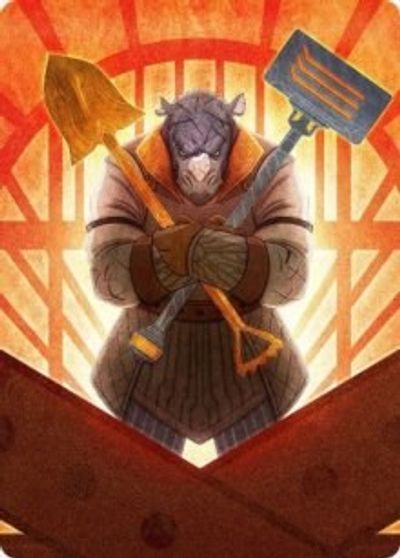 Mr Orfeo the Boulder Art Card #70