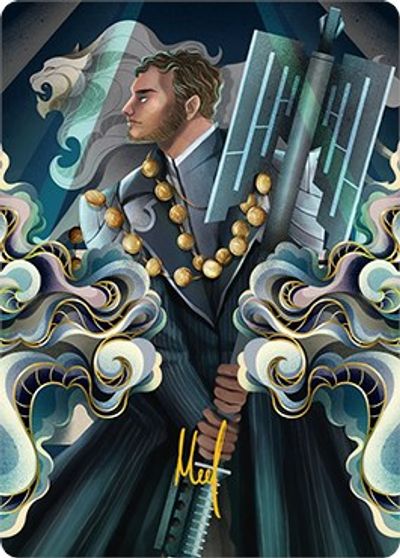 Rafiq of the Many Art Card Gold Stamped Signature #81