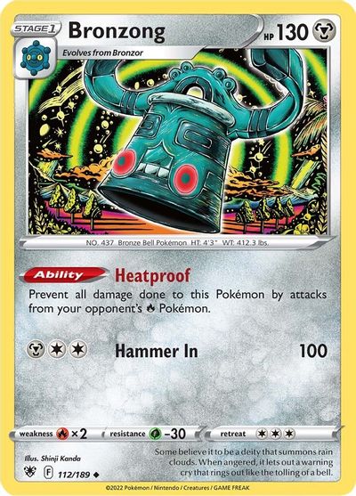 Bronzong [Reverse Holo] #112