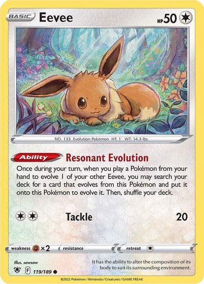 Eevee [Reverse Holo] #119