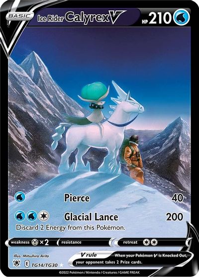 Ice Rider Calyrex V #TG14