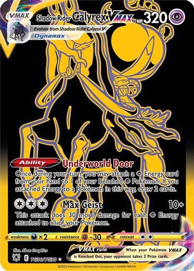 Shadow Rider Calyrex VMAX #TG30