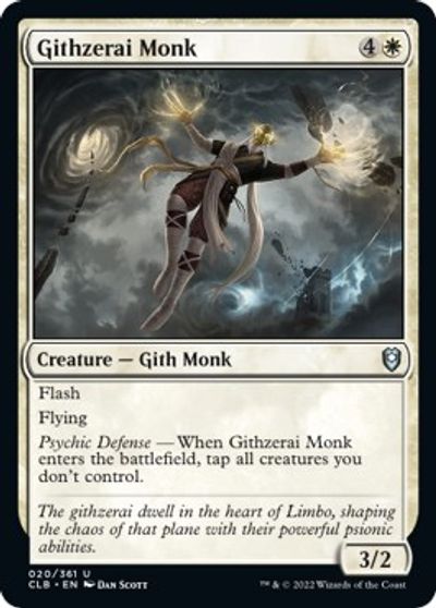 Githzerai Monk #20