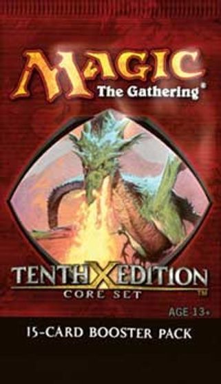 New From Box! MTG Magic The Gathering 10th Tenth Edition Sealed Booster Pack