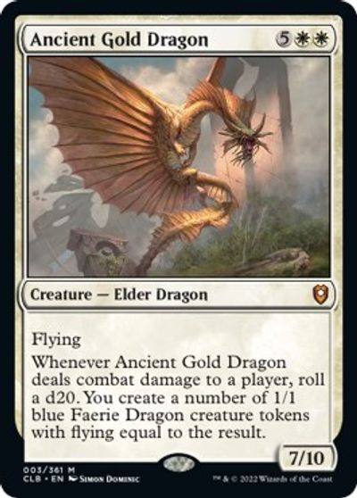 Ancient Gold Dragon #3
