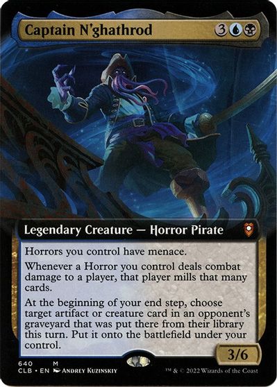 Buy Captain N'ghathrod (Extended Art) - Commander Legends: Battle for ...