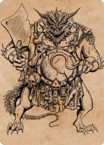 Thrakkus the Butcher Art Card