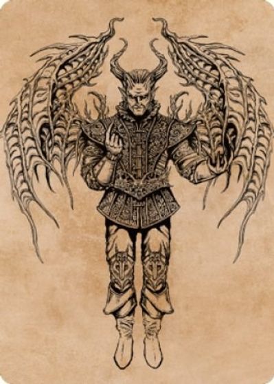 Raphael Fiendish Savior Art Card