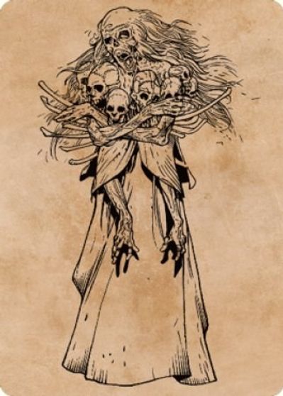 Myrkul Lord of Bones Art Card