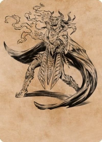 Livaan Cultist of Tiamat Art Card #55