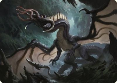 Brainstealer Dragon Art Card #31