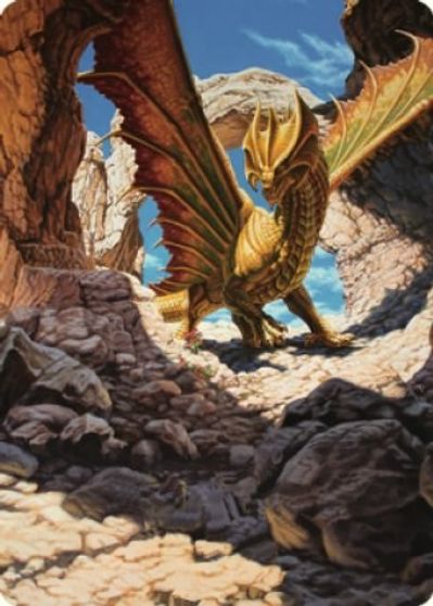 Ancient Brass Dragon Art Card 2 81 #2