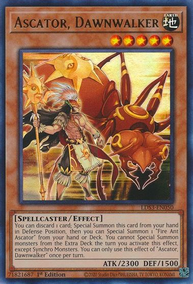 Ascator Dawnwalker #LDS3-EN050
