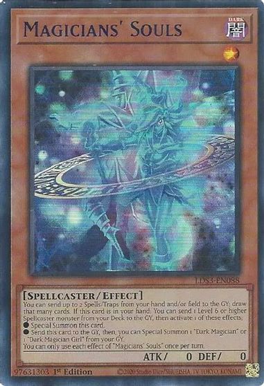 Magicians Souls Blue #LDS3-EN088