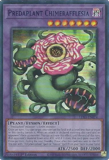 Predaplant Chimerafflesia Blue #LDS3-EN074