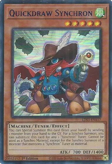 Quickdraw Synchron Blue #LDS3-EN117