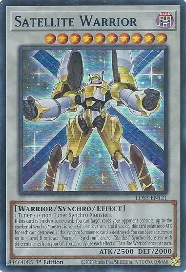 Satellite Warrior Blue #LDS3-EN121