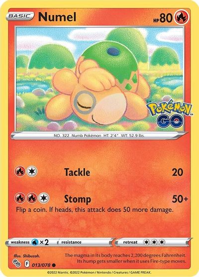 Numel [Reverse Holo] #13