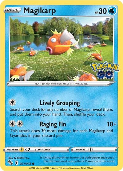 Magikarp [Reverse Holo] #21