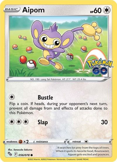 Aipom [Reverse Holo] #56