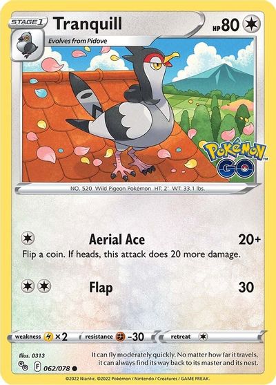 Tranquill [Reverse Holo] #62