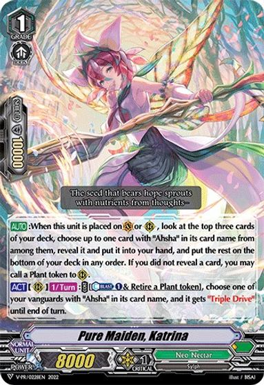 Buy Pure Maiden, Katrina - V Promo Cards at TCGplayer.com