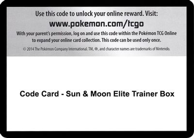 Elite Trainer Box [Lunala]