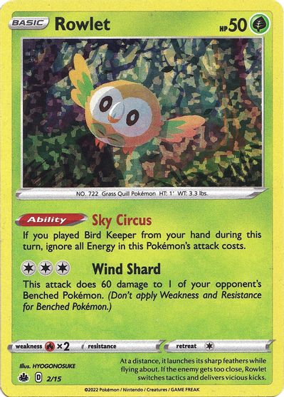 Rowlet [Holo] #2