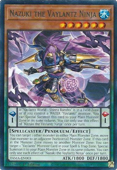 Nazuki the Vaylantz Ninja