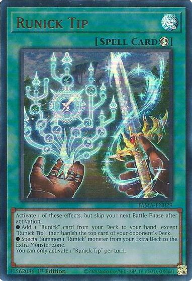 Runick Tip #TAMA-EN029