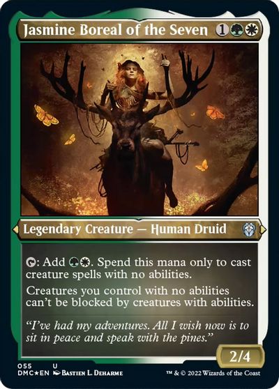 Jasmine Boreal of the Seven Foil Etched