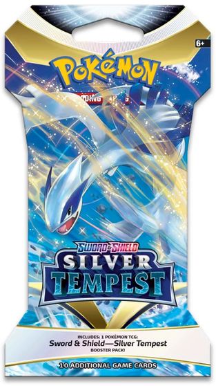 Silver Tempest Sleeved Booster