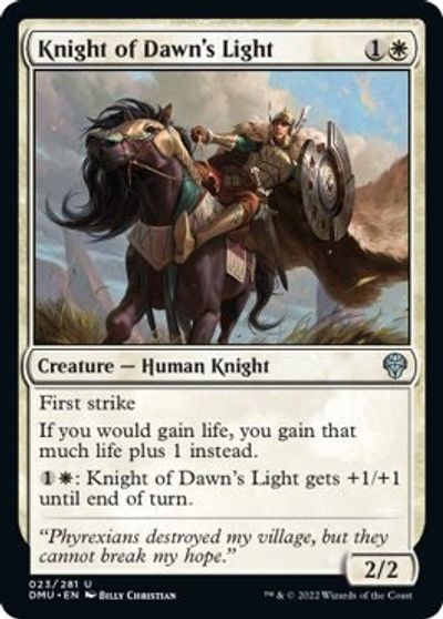 Knight of Dawns Light #23