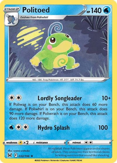 Politoed [Reverse Holo] #32