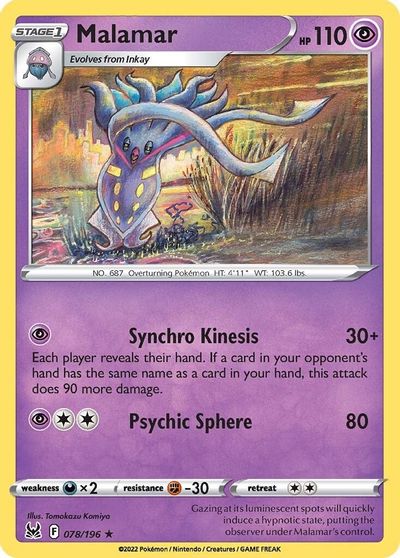 Malamar [Reverse Holo] #78