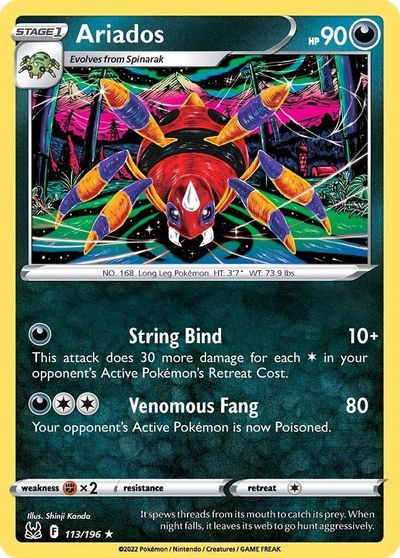 Ariados [Reverse Holo] #113