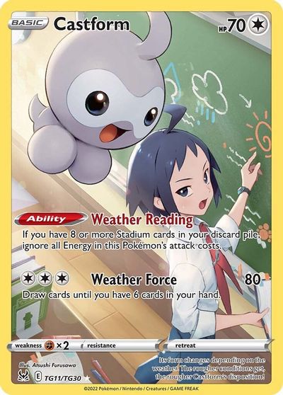 Castform #TG11