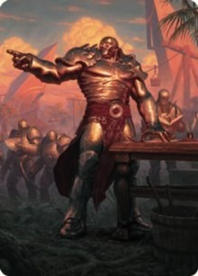 Karn Living Legacy Art Card 1 81 Gold Stamped Signature