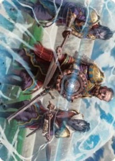 Argivian Phalanx Art Card Gold Stamped Signature