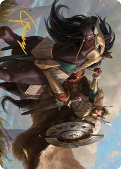 Knight of Dawns Light Art Card