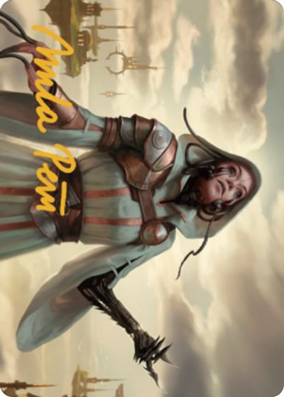 Phyrexian Missionary Art Card Gold Stamped Signature #11