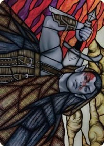 Radha Coalition Warlord Art Card #75