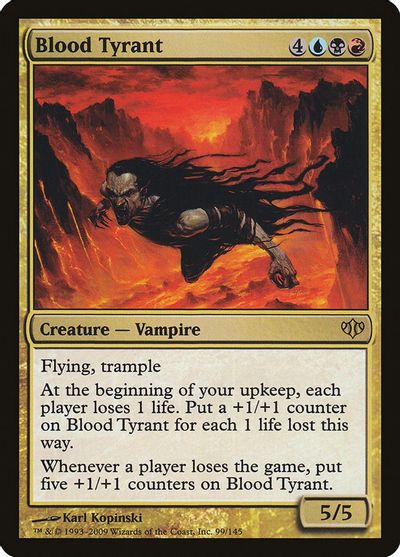 Magic Blood Tyrant the Gathering the Gathering Conflux by Magic