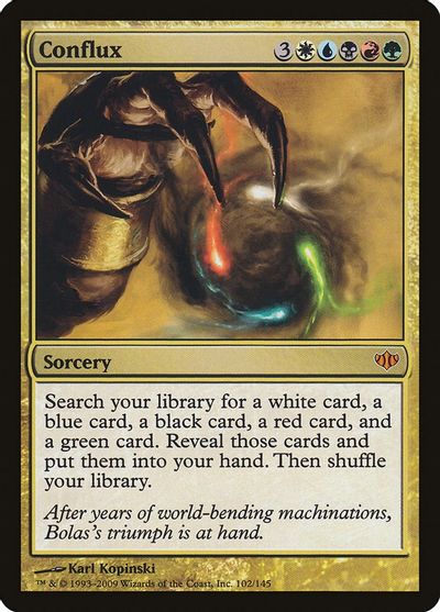 Conflux Magic mtg Moderate Play English Conflux x1