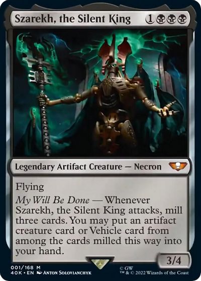 Szarekh the Silent King Surge Foil