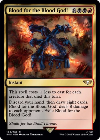 Blood for the Blood God #108